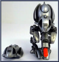 Gambit from X-Men - Robot Fighters manufactured by Toy Biz [Loose]