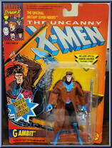 Gambit from X-Men - Series 2 manufactured by Toy Biz [Front]