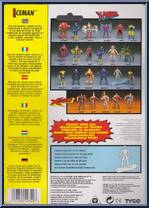 Iceman (Ice Slide) from X-Men - Series 3 manufactured by Toy Biz [Back]