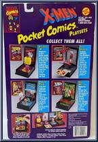 Jet Hangar Playset from X-Men - Pocket Comics - Series 1 manufactured by Toy Biz [Back]