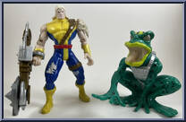Joseph & Amphibious from X-Men - Savage Land manufactured by Toy Biz [Loose]