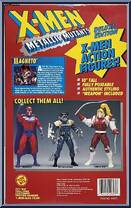 Magneto from X-Men - 10" Metallic Mutants manufactured by Toy Biz [Back]