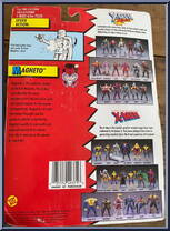Magneto (Super Spark Action) from X-Men - Series 3 manufactured by Toy Biz [Back]