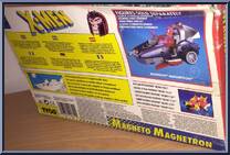 Magneto Magnetron from X-Men - Vehicles manufactured by Toy Biz [Back]