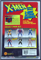 Mystique from X-Men - 10" Deluxe Edition manufactured by Toy Biz [Back]