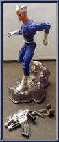 Quicksilver from X-Men - Mutant Armor manufactured by Toy Biz [Loose]