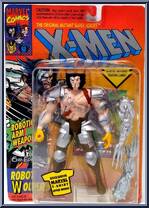 Wolverine (6th Edition - Robot Albert) from X-Men - Series 6 manufactured by Toy Biz [Front]