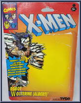Wolverine (6th Edition - Robot Albert) from X-Men - Series 6 manufactured by Toy Biz [Front]