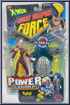 Rogue from X-Men - Power Slammers manufactured by Toy Biz [Front]