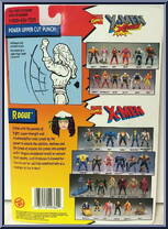 Rogue from X-Men - Series 7 manufactured by Toy Biz [Back]