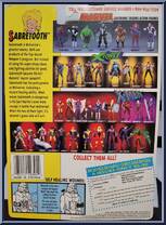 Sabretooth (Self Healing Wounds) from X-Men - Series 2 manufactured by Toy Biz [Back]