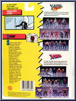 Storm (Silver Power Glow) from X-Men - Series 3 manufactured by Toy Biz [Back]