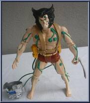 Weapon X from X-Men - 10" Deluxe Edition manufactured by Toy Biz [Loose]