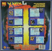 Weapon X / Carnage (Unleashed) from X-Men - Canadian 2-Pack - Series 2 manufactured by Toy Biz [Back]