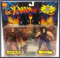Weapon X / Carnage (Unleashed) from X-Men - Canadian 2-Pack - Series 2 manufactured by Toy Biz [Front]