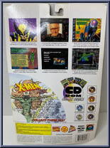 Wolverine (8th Edition - Space) + Interactive CD-ROM Comic Book from X-Men - Phoenix Saga manufactured by Toy Biz [Back]