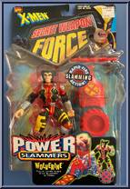 Wolverine from X-Men - Power Slammers manufactured by Toy Biz [Front]