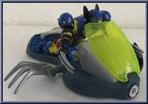Wolverine from X-Men - Space Riders manufactured by Toy Biz [Loose]