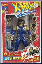Wolverine (Spy) from X-Men - 10" Metallic Mutants manufactured by Toy Biz [Front]