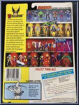 Wolverine (2nd Edition) from X-Men - Series 2 manufactured by Toy Biz [Back]