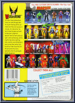Wolverine (2nd Edition) from X-Men - Series 2 manufactured by Toy Biz [Back]