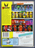 Wolverine (3rd Edition) from X-Men - Series 2 manufactured by Toy Biz [Back]