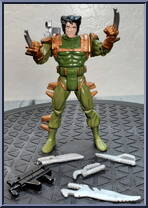Wolverine (5th Edition) from X-Men - Series 4 manufactured by Toy Biz [Loose]