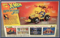 Wolverine 4x4 (Jeep) from X-Men - Vehicles manufactured by Toy Biz [Back]