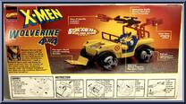 Wolverine 4x4 from X-Men - Vehicles manufactured by Toy Biz [Back]