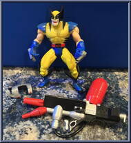 Wolverine (Hydro Blast) from X-Men - Water Wars manufactured by Toy Biz [Loose]
