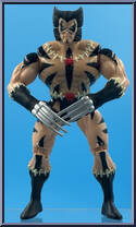Wolverine (Savage Land) from X-Men - Flashback manufactured by Toy Biz [Loose]