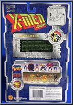 Metalhead from X-Men - 2099 - Series 1 manufactured by Toy Biz [Back]