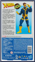 Cyclops from X-Men - 90s Animated Series - Basic Series manufactured by Hasbro [Back]