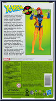 Jean Grey from X-Men - 90s Animated Series - Basic Series manufactured by Hasbro [Back]