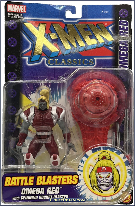 Omega Red - X-Men - Classics - Battle Blasters - Toy Biz Action Figure
