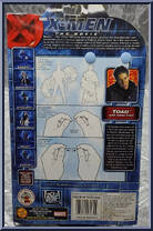 Toad (Slime Trap) from X-Men - Movie - Series 2 - Gold Stands manufactured by Toy Biz [Back]