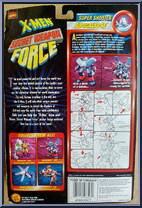 Apocalypse from X-Men - Secret Weapon Force - Super Shooters manufactured by Toy Biz [Back]