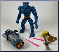 Beast from X-Men - Secret Weapon Force - Super Shooters manufactured by Toy Biz [Loose]