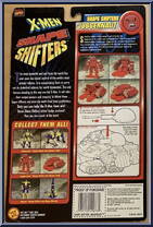 Juggernaut from X-Men - Secret Weapon Force - Shape Shifters manufactured by Toy Biz [Back]