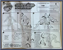 Wolverine from X-Men - Secret Weapon Force - Shape Shifters manufactured by Toy Biz [Instructions]
