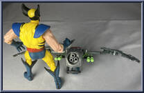 Wolverine from X-Men - Secret Weapon Force - Super Shooters manufactured by Toy Biz [Loose]