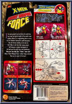 Wolverine from X-Men - Secret Weapon Force - Super Shooters manufactured by Toy Biz [Back]