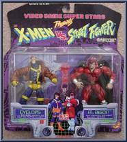 X-Men - vs Street Fighter (Toy Biz) Checklist