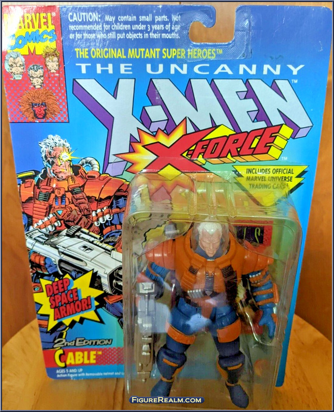 Cable (2nd Edition) - X-Men - X-Force - Series 2 - Toy Biz Action Figure