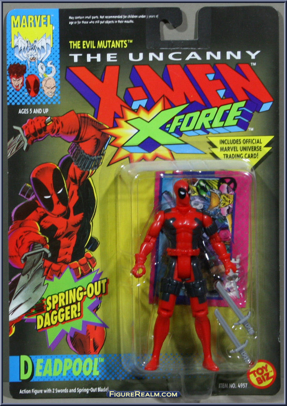 marvel universe toy biz DEADPOOL 10 inch x-men force deluxe action fig –  ActionFiguresandComics