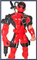 Deadpool from X-Men - X-Force - Series 6 manufactured by Toy Biz [Loose]