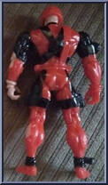 Deadpool from X-Men - X-Force - Series 6 manufactured by Toy Biz [Loose]