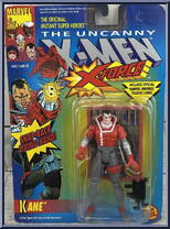 Kane (Snap-Back Living Hand) from X-Men - X-Force - Series 1 manufactured by Toy Biz [Front]