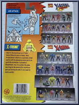 X-Treme from X-Men - X-Force - Series 4 manufactured by Toy Biz [Back]