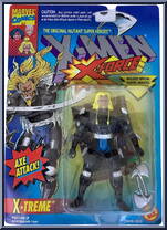 X-Treme from X-Men - X-Force - Series 4 manufactured by Toy Biz [Front]